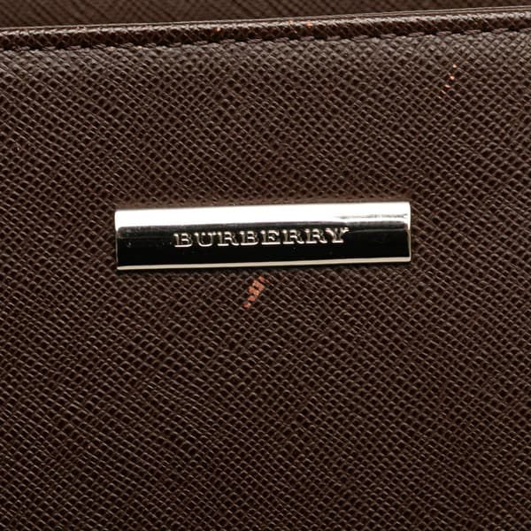 Pre-owned Burberry Leather Handbag Brown