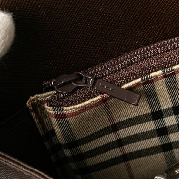 Pre-owned Burberry Leather Handbag Brown