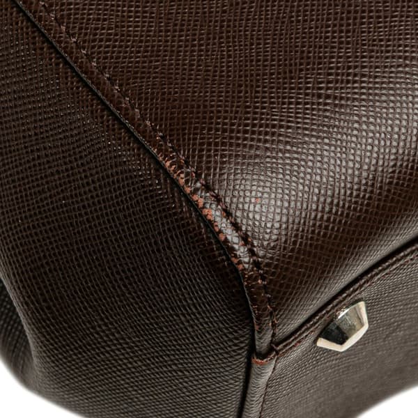 Pre-owned Burberry Leather Handbag Brown