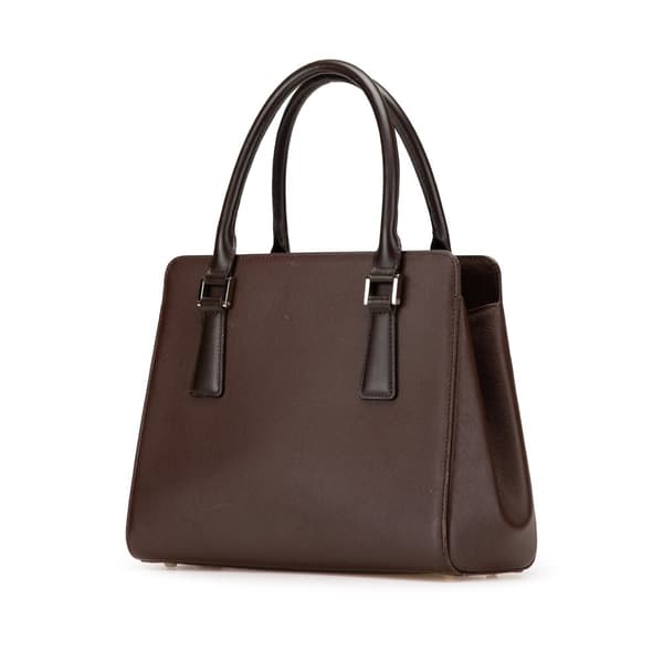 Pre-owned Burberry Leather Handbag Brown
