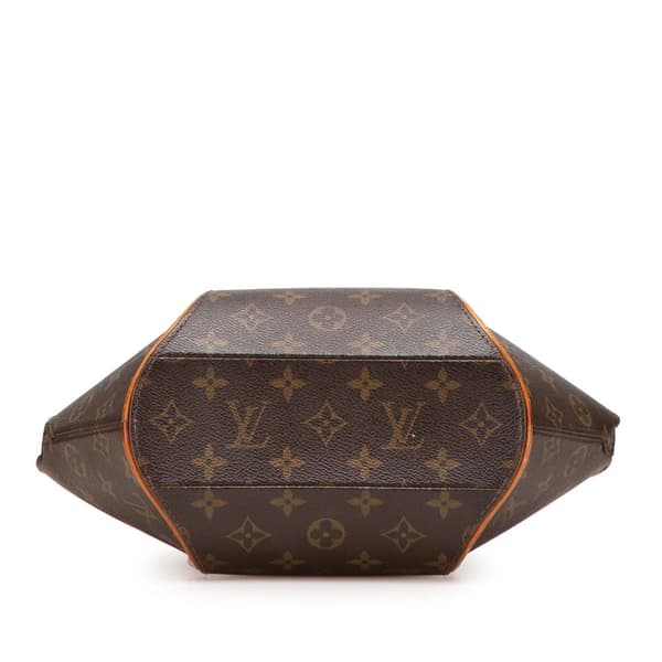 Pre-owned Louis Vuitton Monogram Ellipse PM Brown