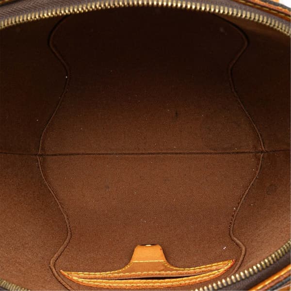 Pre-owned Louis Vuitton Monogram Ellipse PM Brown