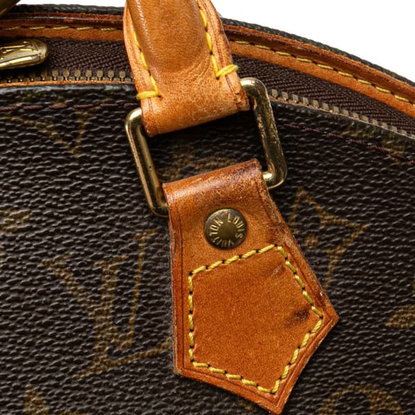 Pre-owned Louis Vuitton Monogram Ellipse PM Brown