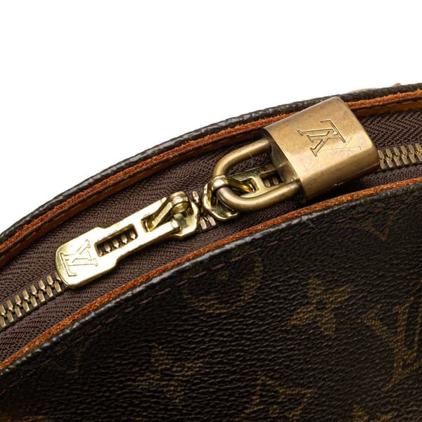 Pre-owned Louis Vuitton Monogram Ellipse PM Brown