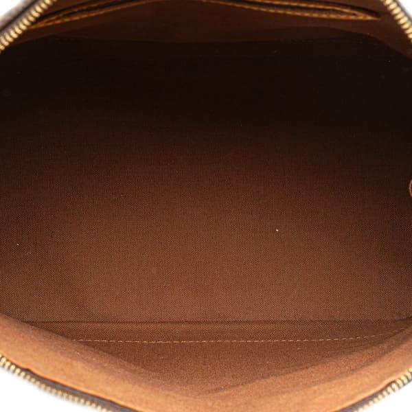 Pre-owned Louis Vuitton Monogram Alma PM Brown