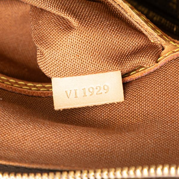 Pre-owned Louis Vuitton Monogram Alma PM Brown