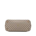 Miniatyrbillede 3 af 10: Pre-owned Gucci Balenciaga The Hacker Project Medium GG Supreme Ville Satchel Brown