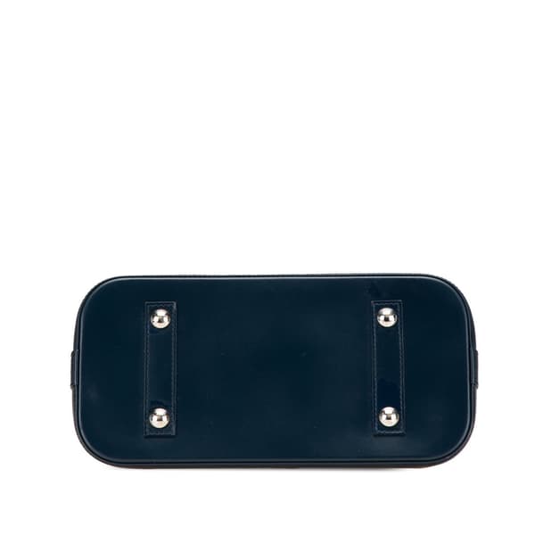 Pre-owned Louis Vuitton Epi Alma PM Blue
