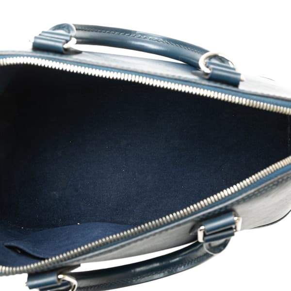 Pre-owned Louis Vuitton Epi Alma PM Blue