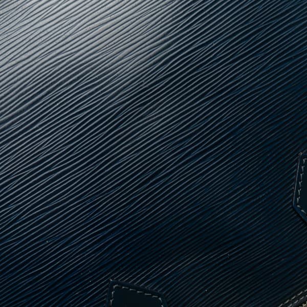 Pre-owned Louis Vuitton Epi Alma PM Blue