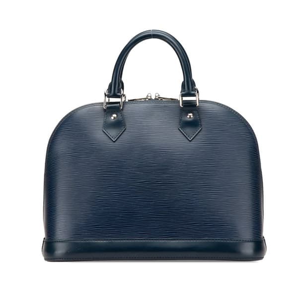 Pre-owned Louis Vuitton Epi Alma PM Blue