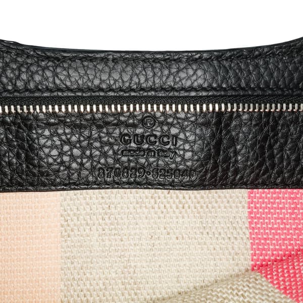 Pre-owned Gucci Medium Calfskin Bamboo Daily Shopper Satchel Black