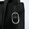 Pikkukuva 7 / 10: Pre-owned Gucci Medium Calfskin Bamboo Daily Shopper Satchel Black