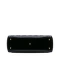 Miniatyrbilde 3 av 10: Pre-owned Dior Large Patent Cannage Lady Dior Black