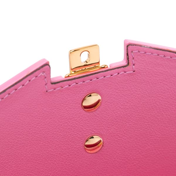 Pre-owned Gucci Mini Acrylic Sylvie 1969 Top Handle Bag Pink