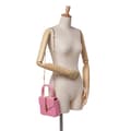 Miniatyrbillede 10 af 10: Pre-owned Gucci Mini Acrylic Sylvie 1969 Top Handle Bag Pink