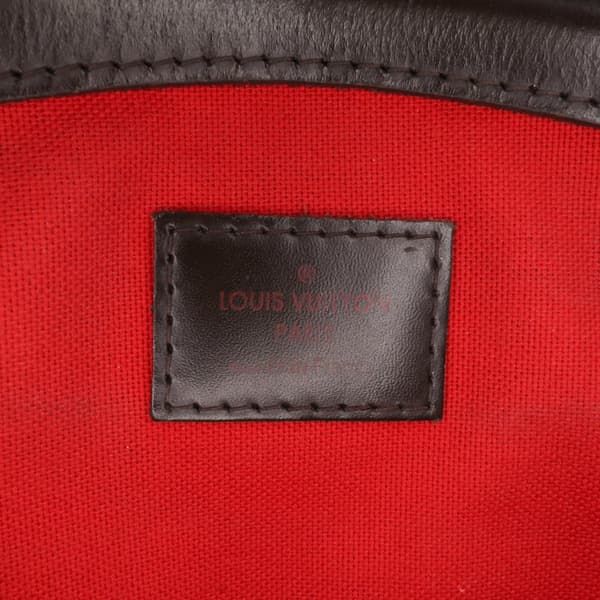 Pre-owned Louis Vuitton Damier Ebene Verona PM Brown