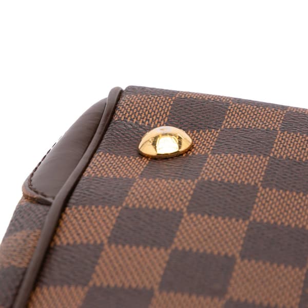 Pre-owned Louis Vuitton Damier Ebene Verona PM Brown