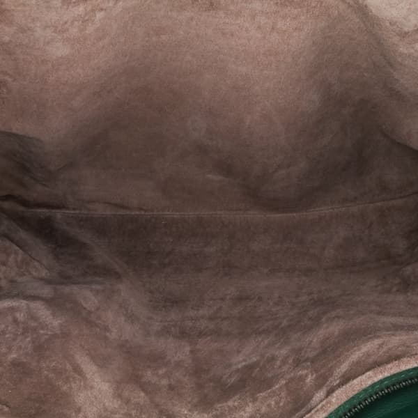 Pre-owned Bottega Veneta Large Nappa Intrecciato Leggero Satchel Green