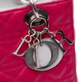 Pikkukuva 6 / 10: Pre-owned Dior Medium Tricolor Lambskin Cannage Lady Dior Pink