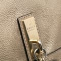 Miniatyrbild 7 av 10: Pre-owned Gucci Leather Bella Satchel Gold