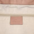 Miniatyrbild 5 av 9: Pre-owned Gucci Diamante Canvas Sukey Satchel Brown