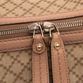Miniatyrbild 7 av 9: Pre-owned Gucci Diamante Canvas Sukey Satchel Brown
