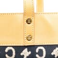 Miniatyrbillede 9 af 10: Pre-owned Celine C Macadam Denim Handbag Blue