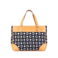 Miniatyrbillede 1 af 10: Pre-owned Celine C Macadam Denim Handbag Blue