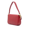 Miniatyrbillede 2 af 10: Pre-owned Prada Saffiano Lux Embleme Satchel Red