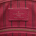 Miniatyrbild 5 av 10: Pre-owned Louis Vuitton Monogram Empreinte Speedy Bandouliere 25 Red