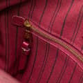 Miniatyrbild 6 av 10: Pre-owned Louis Vuitton Monogram Empreinte Speedy Bandouliere 25 Red