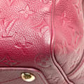 Miniatyrbild 10 av 10: Pre-owned Louis Vuitton Monogram Empreinte Speedy Bandouliere 25 Red