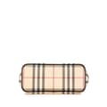 Miniatyrbilde 3 av 10: Pre-owned Burberry House Check Canvas Handbag Brown