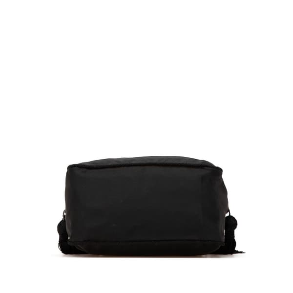 Pre-owned Prada Tessuto Beaded Tassel Handbag Black