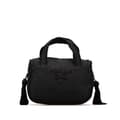 Pikkukuva 1 / 10: Pre-owned Prada Tessuto Beaded Tassel Handbag Black