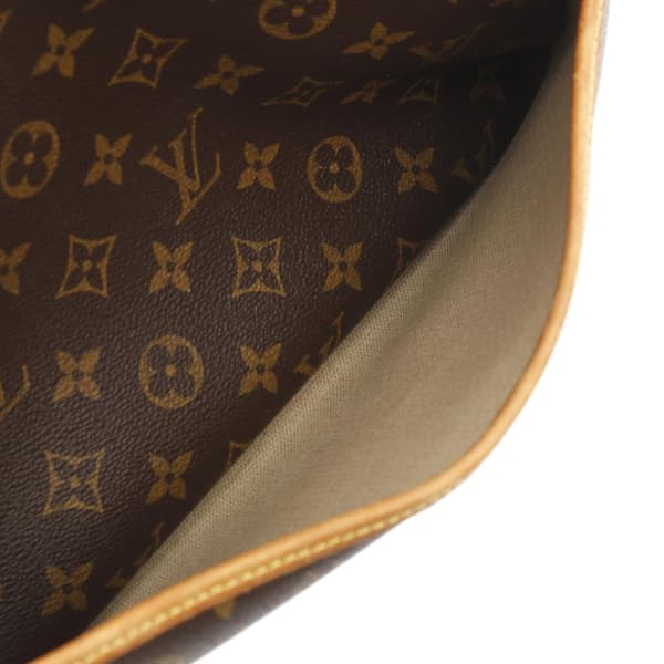 Pre-owned Louis Vuitton Monogram Deauville Brown