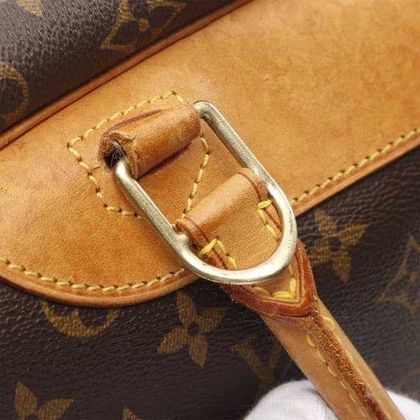 Pre-owned Louis Vuitton Monogram Deauville Brown