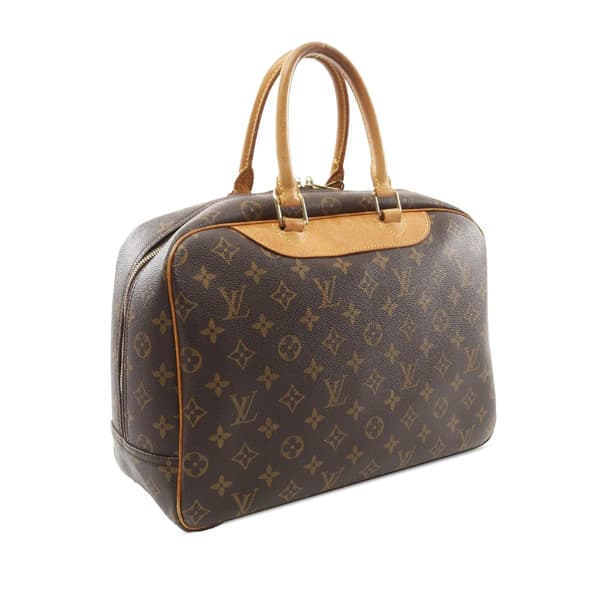 Pre-owned Louis Vuitton Monogram Deauville Brown