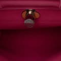 Miniatyrbild 4 av 10: Pre-owned Hermès Toile Herbag Zip 31 Pink