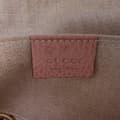 Miniatyrbild 5 av 10: Pre-owned Gucci Mini Leather GG Charm Dome Satchel Pink