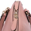 Miniatyrbild 7 av 10: Pre-owned Gucci Mini Leather GG Charm Dome Satchel Pink