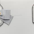 Pikkukuva 8 / 10: Pre-owned Gucci Leather GG Ribbon Satchel Gray