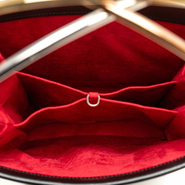 Pre-owned Cartier Leather Trinity Handbag Black