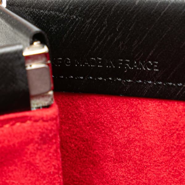 Pre-owned Cartier Leather Trinity Handbag Black