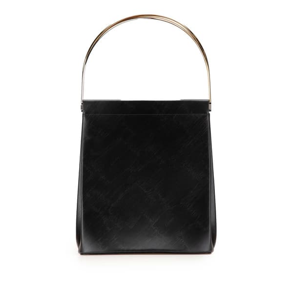 Pre-owned Cartier Leather Trinity Handbag Black