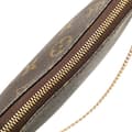 Miniatyrbild 9 av 10: Pre-owned Louis Vuitton Monogram Mini Pochette Accessoires Brown