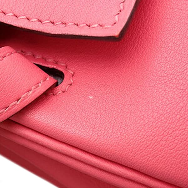 Pre-owned Hermès Swift Kelly II Retourne 25 Pink
