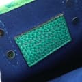 Miniatyrbild 4 av 8: Pre-owned Louis Vuitton Monogram Taurillon Illusion Sac Plat XS Green