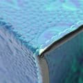 Miniatyrbild 6 av 8: Pre-owned Louis Vuitton Monogram Taurillon Illusion Sac Plat XS Green